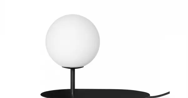 UMMO Lighting Hanea fekete-fehér asztali lámpa (UMM-HAS122P1) G9 1 izzós IP20 Vedd meg online