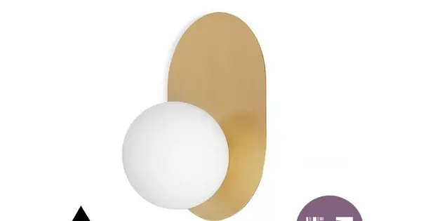 UMMO Lighting Hanea sárgaréz-fehér vízvédett fali lámpa (UMM-HA0130S0) G9 1 izzós IP44 Akció