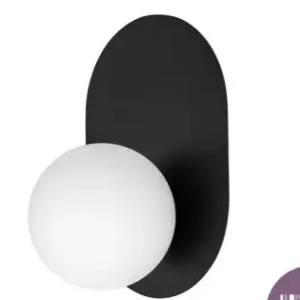UMMO Lighting Hanea fekete-fehér fali lámpa (UMM-HA012000) G9 1 izzós IP20 Gyors szállítás