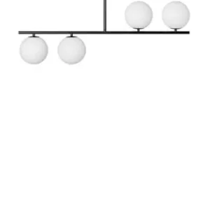 UMMO Lighting Suguri fekete-fehér vízvédett függesztett lámpa (UMM-SGA122RS3) G9 4 izzós IP44 Végkiárusítás