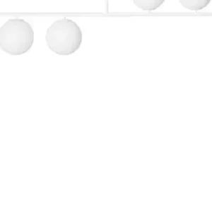 Végkiárusítás UMMO Lighting Suguri fehér függesztett lámpa (UMM-SGA111R03) G9 4 izzós IP20