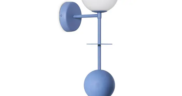 UMMO Lighting Oio kék-fehér fali lámpa (UMM-OIB19000) G9 1 izzós IP20 Legnépszerűbb