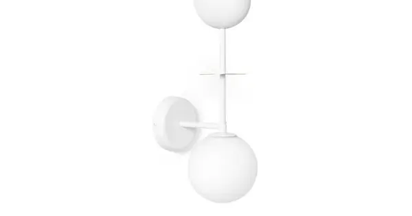 UMMO Lighting Oio fehér fali lámpa (UMM-OIB11030) G9 1 izzós IP20 Prémium