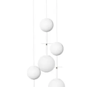 Végkiárusítás UMMO Lighting Oio fehér mennyezeti lámpa (UMM-OIP331P3) G9 3 izzós IP20