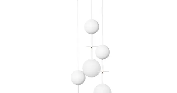 Végkiárusítás UMMO Lighting Oio fehér mennyezeti lámpa (UMM-OIP331P3) G9 3 izzós IP20