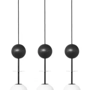 UMMO Lighting Oio fekete-fehér függesztett lámpa (UMM-OIL332P0) G9 3 izzós IP20 Akciós ár
