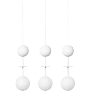 UMMO Lighting Oio fehér függesztett lámpa (UMM-OIL331P0) G9 3 izzós IP20 Kedvezményes ár