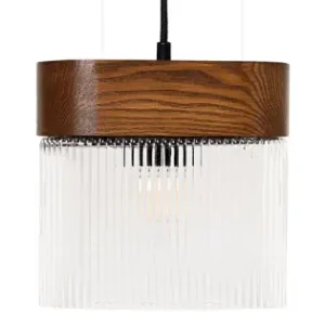 UMMO Lighting Flumina barna-átlátszó függesztett lámpa (UMM-FLA122P0) E14 1 izzós IP20 Kedvezményes ár