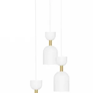 UMMO Lighting Supuru fehér-arany függesztett lámpa (UMM-SUP331P3) GU10 3 izzós IP20 Olcsóbb