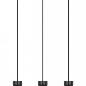 UMMO Lighting Supuru fekete-arany függesztett lámpa (UMM-SUL332P0) GU10 3 izzós IP20 Végkiárusítás