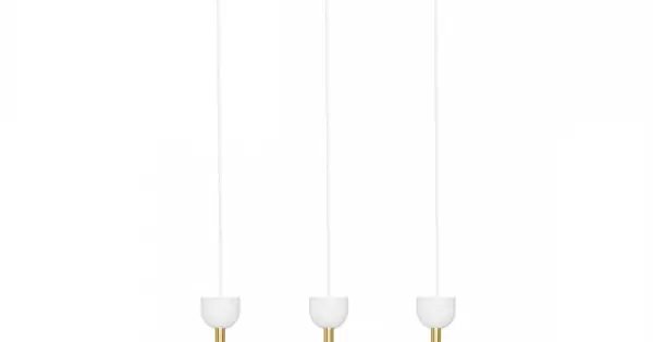 UMMO Lighting Supuru fehér-arany függesztett lámpa (UMM-SUL331P0) GU10 3 izzós IP20 Kedvezmény