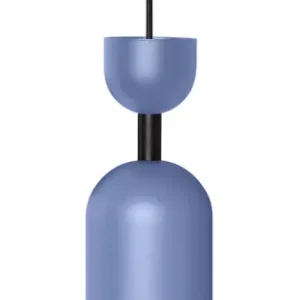 Szezonális akció UMMO Lighting Supuru kék-fekete függesztett lámpa (UMM-SUA129P0) GU10 1 izzós IP20