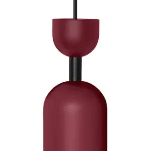 Árengedmény UMMO Lighting Supuru burgundi-fekete függesztett lámpa (UMM-SUA124P0) GU10 1 izzós IP20