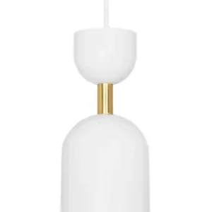 Szezonális akció UMMO Lighting Supuru fehér-arany függesztett lámpa (UMM-SUA131P0) GU10 1 izzós IP20