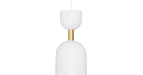 Szezonális akció UMMO Lighting Supuru fehér-arany függesztett lámpa (UMM-SUA131P0) GU10 1 izzós IP20