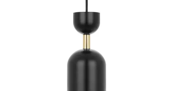 Gyors szállítás UMMO Lighting Supuru fekete-arany függesztett lámpa (UMM-SUA132P0) GU10 1 izzós IP20