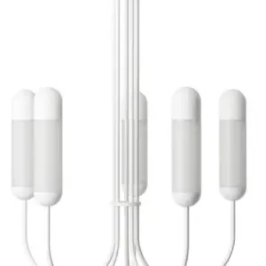 Biztonságos vásárlás UMMO Lighting Funsui fehér kristály csillár (UMM-FNB511R02) E14 5 izzós IP20