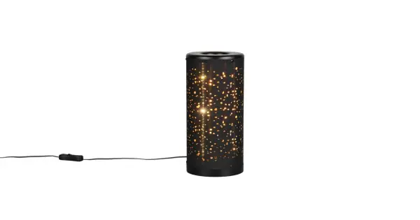 Trio Taco fekete LED asztali lámpa (TRI-R52801002) LED 1 izzós IP20 Csak ma