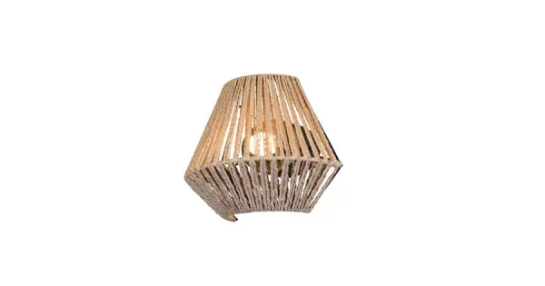 Trio Lira fekete-natúr hordozható LED fali lámpa (TRI-R25991126) LED 1 izzós IP20 Outlet
