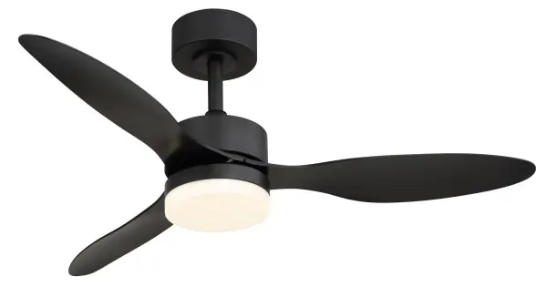 Globo Blackwell fekete-opál távirányítós LED mennyezeti ventilátor (GLO-03608) LED 1 izzós IP20 Vedd meg online