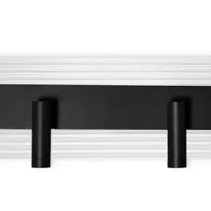 UMMO Lighting Riflo fekete-átlátszó LED fali lámpa (UMM-RIWD62002) LED 2 izzós IP20 Kiárusítás