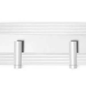 Szuper ajánlat UMMO Lighting Riflo fehér-átlátszó LED fali lámpa (UMM-RIWD61002) LED 2 izzós IP20