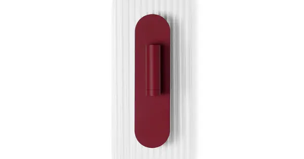 Gyors kiszállítás UMMO Lighting Riflo burgundi-átlátszó LED fali lámpa (UMM-RIWC64002) LED 1 izzós IP20