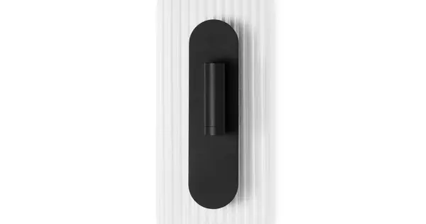 Újdonság UMMO Lighting Riflo fekete-átlátszó LED fali lámpa (UMM-RIWC62002) LED 1 izzós IP20