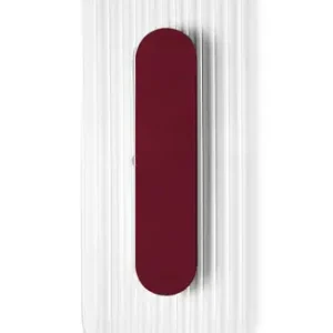 UMMO Lighting Riflo burgundi-átlátszó LED fali lámpa (UMM-RIWA64002) LED 1 izzós IP20 Biztonságos fizetés