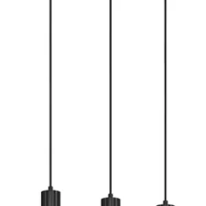 Trio Soka matt fekete függesztett lámpa (TRI-367700532) GU10 5 izzós IP20 Expressz szállítás