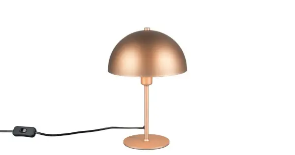 Prémium Trio Nola kávébarna asztali lámpa (TRI-506200165) E14 1 izzós IP20