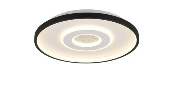 Trio Nazar fehér-fekete LED mennyezeti lámpa (TRI-633910134) LED 1 izzós IP20 Árengedmény