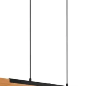 Trio Kerala natúr-fekete LED függesztett lámpa (TRI-341610132) LED 1 izzós IP20 Kedvezményes ár