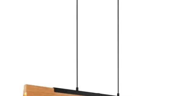 Trio Kerala natúr-fekete LED függesztett lámpa (TRI-341610132) LED 1 izzós IP20 Kedvezményes ár