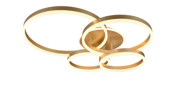 Trio Drake arany LED mennyezeti lámpa (TRI-632210479) LED 1 izzós IP20 Vedd meg most