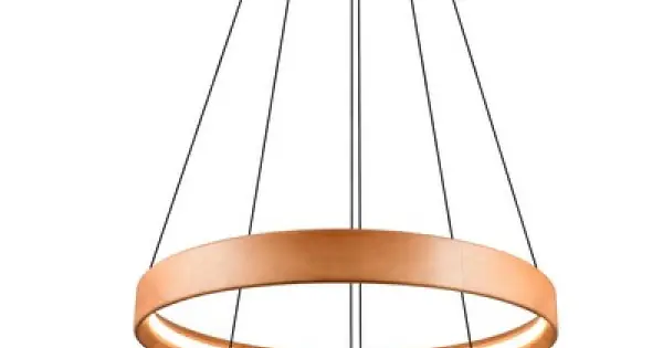Trio Lynwood natúr LED függesztett lámpa (TRI-355039130) LED 1 izzós IP20 Akció