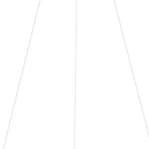 Trio Amador matt nikkel LED függesztett lámpa (TRI-331019107) LED 1 izzós IP20 Kiárusítás