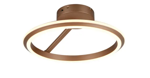 Trio Amador kávébarna LED mennyezeti lámpa (TRI-635510165) LED 1 izzós IP20 Népszerű