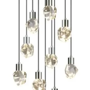 Trio Verano króm LED függesztett lámpa (TRI-354531006) LED 10 izzós IP20 Biztonságos fizetés
