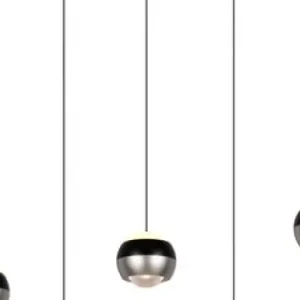 Vedd meg online Trio Orbit matt nikkel-fekete LED függesztett lámpa (TRI-344410507) LED 5 izzós IP20