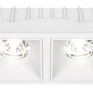 Legjobb ár Maytoni Alfa LED fehér LED mennyezeti lámpa (MAY-DL043-02-15W4K-SQ-W) LED 1 izzós IP20