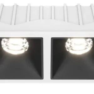 Maytoni Alfa LED fehér LED mennyezeti lámpa (MAY-DL043-02-10W4K-SQ-WB) LED 1 izzós IP20 Biztonságos fizetés