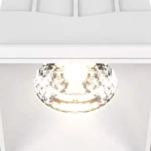Akciós ár Maytoni Alfa LED fehér LED mennyezeti lámpa (MAY-DL043-01-15W3K-D-SQ-W) LED 1 izzós IP20