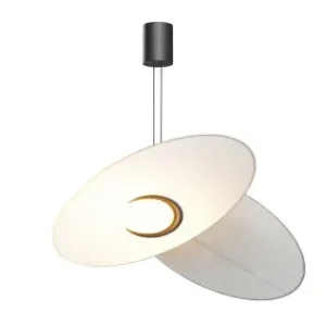 Vásárlói kedvenc Maytoni Evolution fekete-fehér LED függesztett lámpa (MAY-MOD396PL-L10W3K) LED 1 izzós IP20
