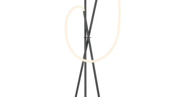 Kihagyhatatlan ajánlat Maytoni Crochet fekete LED álló lámpa (MAY-MOD369FL-L36B3K) LED 1 izzós IP20