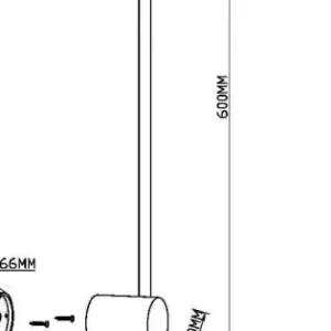 Szuper akció Maytoni Light stick sárgaréz LED fali lámpa (MAY-MOD237WL-L6BS3K) LED 1 izzós IP20
