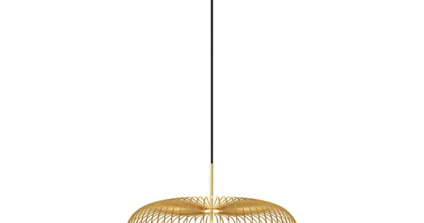 Azonnal elérhető Maytoni Levitation sárgaréz-fehér LED függesztett lámpa (MAY-MOD376PL-L30G3K) LED 1 izzós IP20