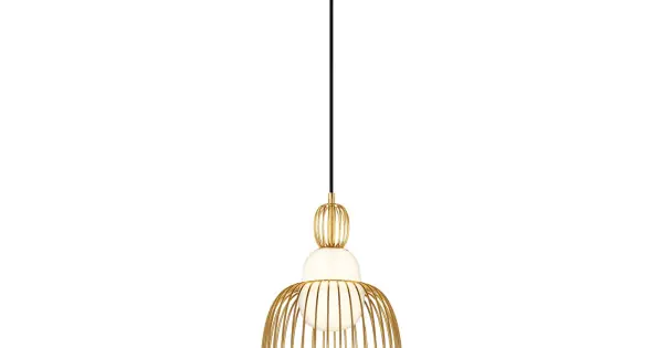 Vedd meg most Maytoni Levitation sárgaréz-fehér függesztett lámpa (MAY-MOD376PL-01G1) G9 1 izzós IP20