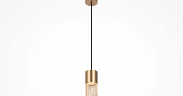Csak ma Maytoni Imaginary arany LED függesztett lámpa (MAY-MOD190PL-L5G3K) LED 1 izzós IP20