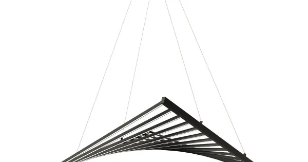 Biztonságos vásárlás Klausen Fluctus SP1 fekete LED függesztett lámpa (142074) LED 1 izzós IP20